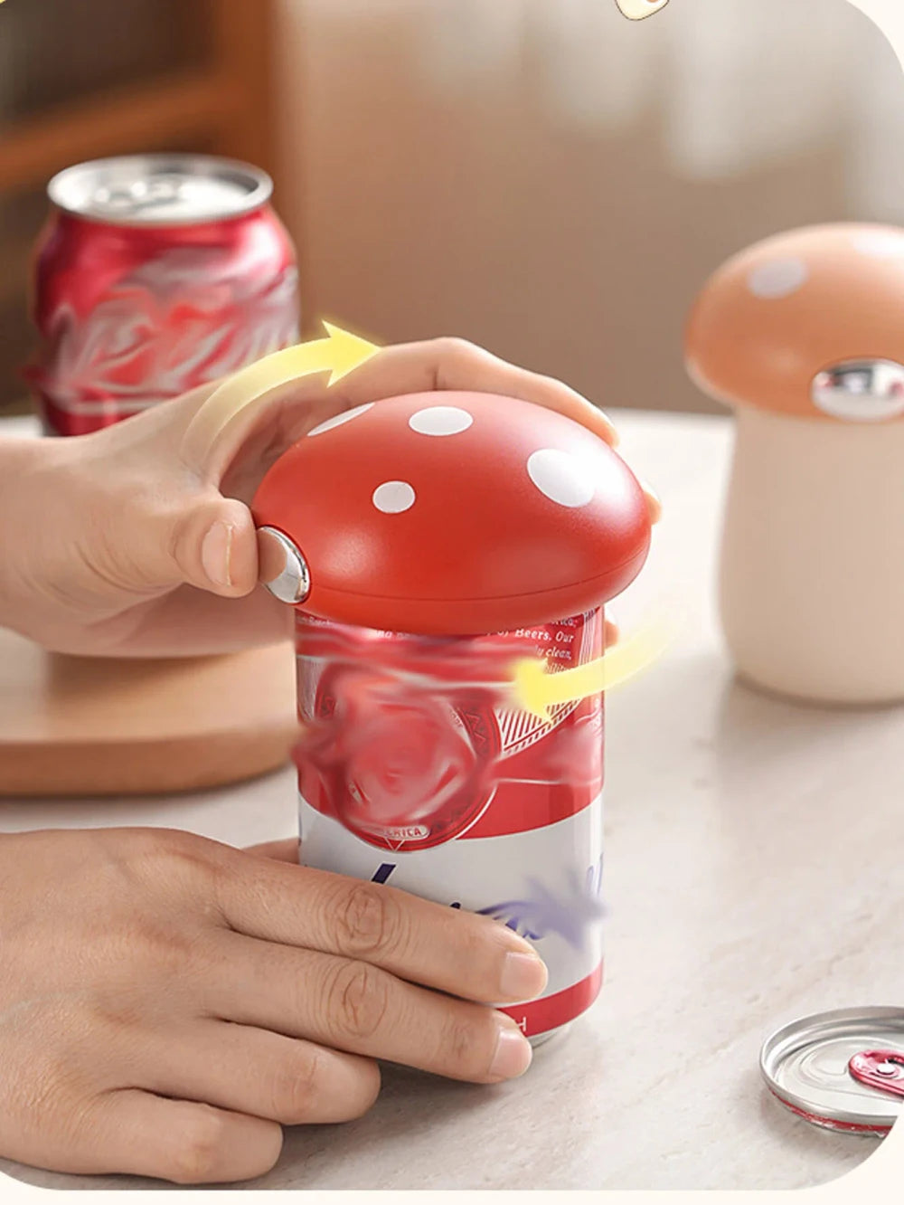 Mushroom Automatic Can Opener